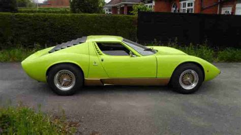 lamborghini miura replica for sale|lamborghini miura sv price.